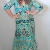 Rare Spell & The Gypsy Collective Aloha Fox Wrap Dress – Size S