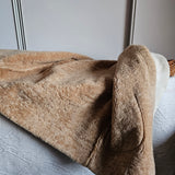 Vintage Shearling Toggle Coat – Cream M