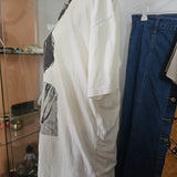 Patti Smith Vintage-Inspired Graphic Tee – White – Lectro Size L