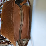 Mysa Designs Cowhide Fringe Bag – Handmade in India