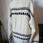 cable knit jumper