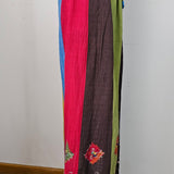 Vintage Rainbow Stripe Skirt – Made in Nepal XL