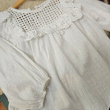 Boho Bird white cotton blouse size 8