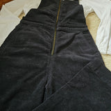Rolla’s Eastcoast Flare Cord Overalls – Black (Size 26 / AU 8)