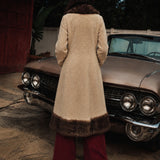 Vintage 70s Shearling Sheepskin Coat | Fits Size 10/12