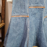 Vintage Calypso of Melbourne Denim Panel Skirt – Size 10/12 (AU)