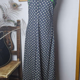 Vintage 1970s Maxi Dress & Jacket Set | Size Small 8/10