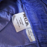 Rollas Electric blue overalls size 14