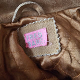 Vintage Fred Bare Suede Bomber Jacket – Small