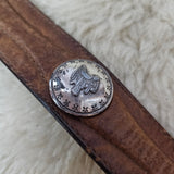 Vintage Gulf n’ Western Leather Belt size 42 unisex
