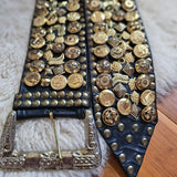 Vintage SUM-ES Los Angeles Statement Belt
