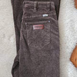 Wrangler Lou Lou Bells – Chocolate Corduroy – Size 9