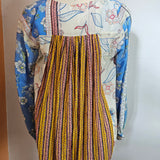 Coco Ribbon Silk-Cotton Boho Blouse (BNWT) XS