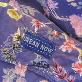 Urban Noir Floral Maxi Dress