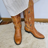 Vintage Acme Brown Leather Cowboy Boots – Size 37, 7 OC