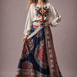 Sack’s Traditional Vintage blouse 10/12