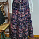 Vintage English Lady Corduroy Maxi Skirt – Size 14