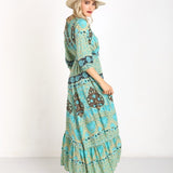 Rare Spell & The Gypsy Collective Aloha Fox Wrap Dress – Size S