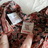 Lastang Block Print Cotton Dress – Size 8