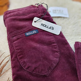 Rollas Cord Sailor Flares – Oxblood Plum 8 (BNWT)