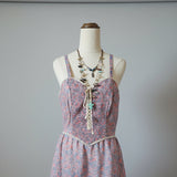 Gunne Sax Style 1970s Prairie Maxi Dress size 11