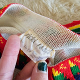 Vintage 70s Mexican Knit Dress – Size Small / Medium