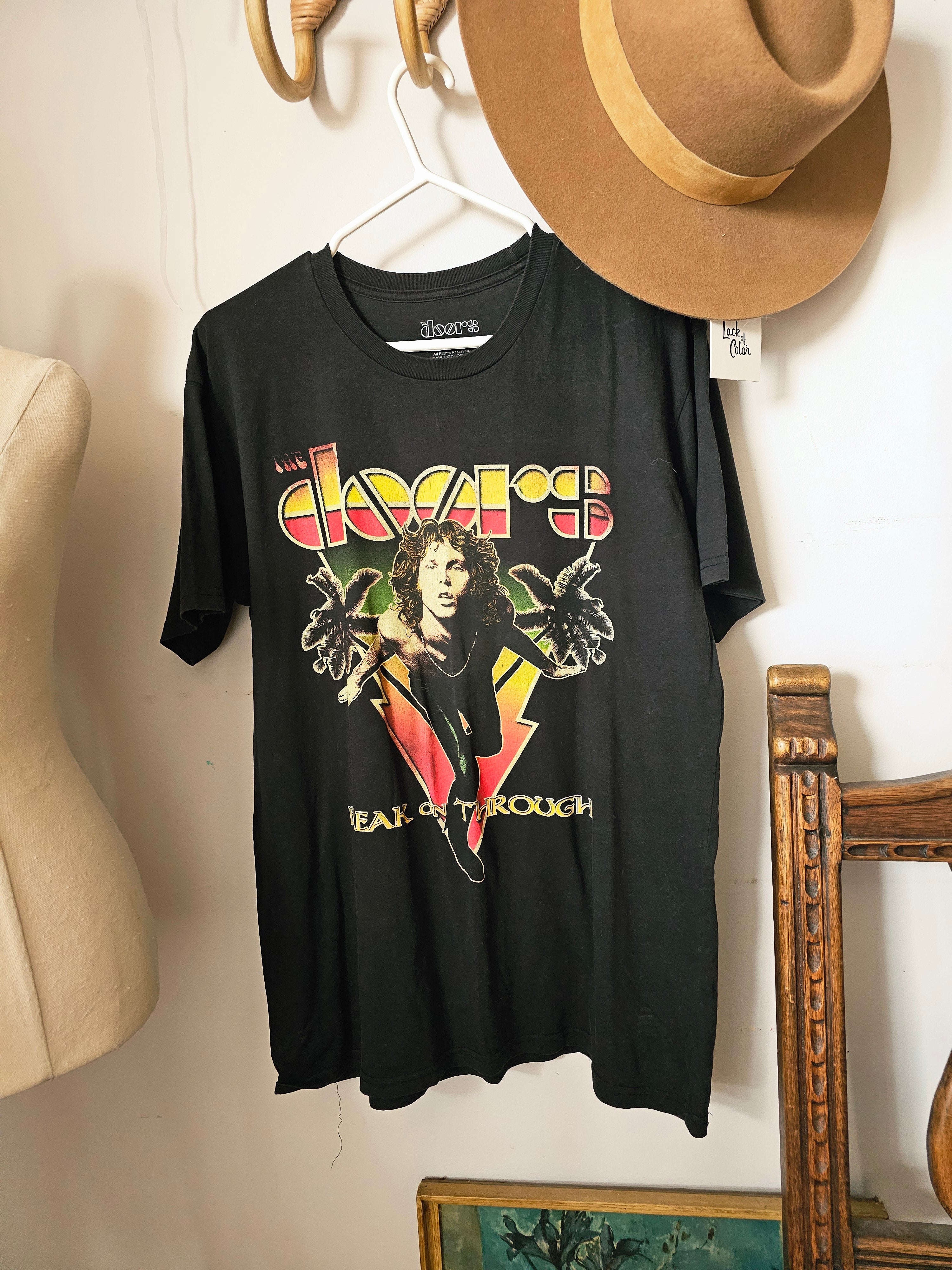 Vintage Retro The Doors “Break On Through” Tee – Size L