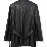 VINTAGE SIRICCO BUTTERY SOFT LEATHER JACKET — SIZE S