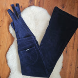 Rillas navy blue overalls size 12