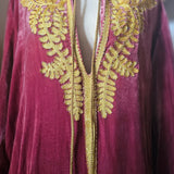 Chasing Unicorns Queen Of Hearts Velvet Tunic M rrp$600+
