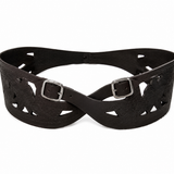 Vintage Hand Tooled Leather Waist Belt – Made in India