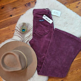 Rollas Cord Sailor Flares – Oxblood Plum 8 (BNWT)