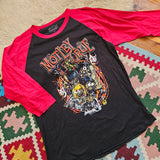 Mötley Crüe 40 Years Raglan Band Tee – Size L
