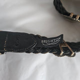 Brighton Heart Concho Woven Leather Belt – small