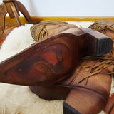 Corral Fringe Cowgirl Boots – Size 12 (Brand New in Box) missing a few tassels.