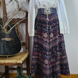 Vintage English Lady Corduroy Maxi Skirt – Size 14
