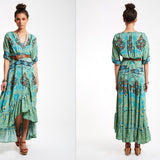Rare Spell & The Gypsy Collective Aloha Fox Wrap Dress – Size S