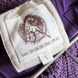 Chasing Unicorns Feels Like Love Crochet Skirt In Purple Potion