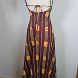 Lady Bela 70s Vintage Maxi Dress – M
