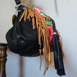Lokoa Lads Embroidered Fringe Bucket Bag – BNWT