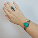 Turquoise Sterling Silver Cuff Bracelet