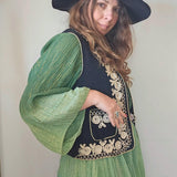 Vintage Wool Vest – BLACK S/M