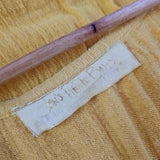 Jens Pirate Booty Earthy Mustard Cheesecloth Dress – M/L