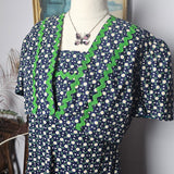 Vintage 1970s Maxi Dress & Jacket Set | Size Small 8/10