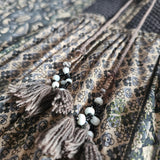Vintage Indian Cotton Bohemian Maxi Dress 12