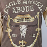 Spell Eagle Angels Abode Graphic Long Sleeve Tee xxs