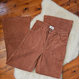 Rollas Chestnut Cord Eastcoast Flare – Size 28/10
