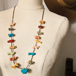 Zuni Fetish Animal Necklace – Hand-Carved Stone & Turquoise