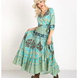 Rare Spell & The Gypsy Collective Aloha Fox Wrap Dress – Size S
