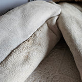 Vintage Shearling Toggle Coat – Cream M